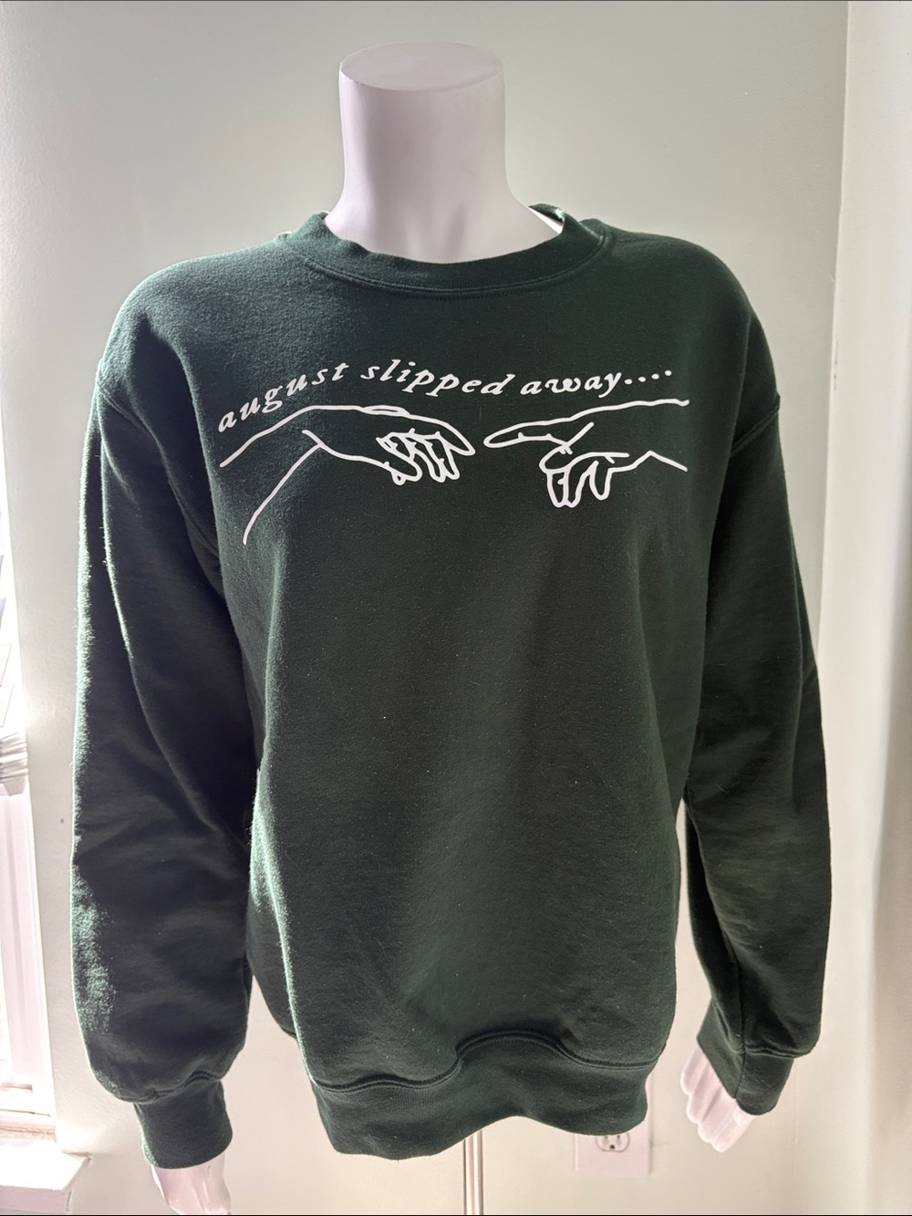 Taylor Swift August sweatshirt small
